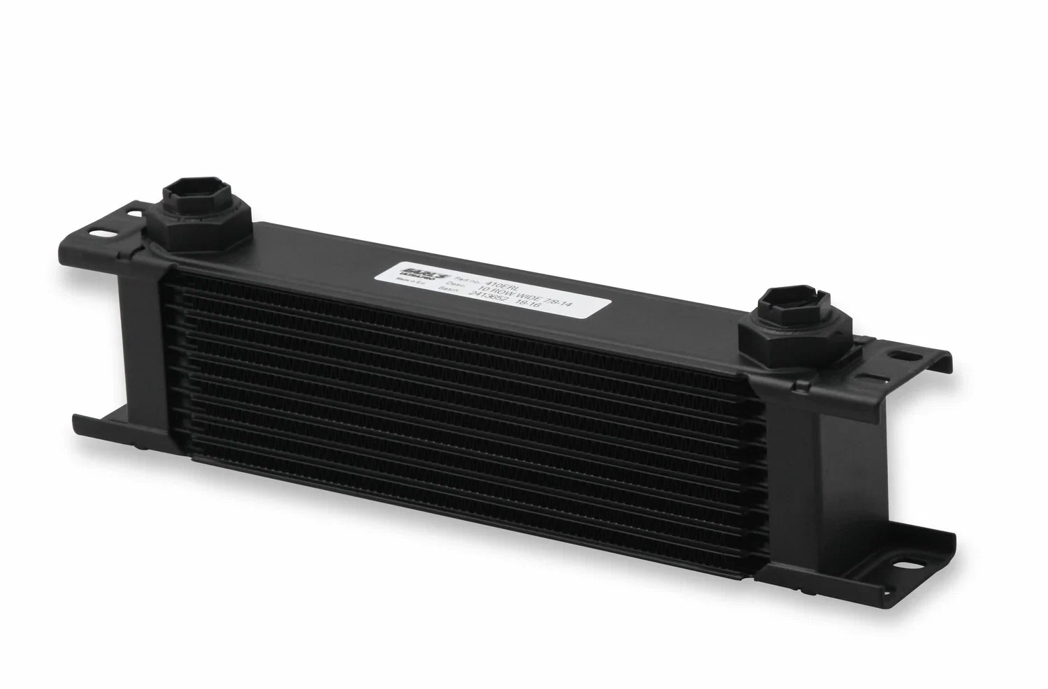 Earls UltraPro Oil Cooler 10 Rows Wide Cooler 10 O-Ring Boss Female Port -410ERL